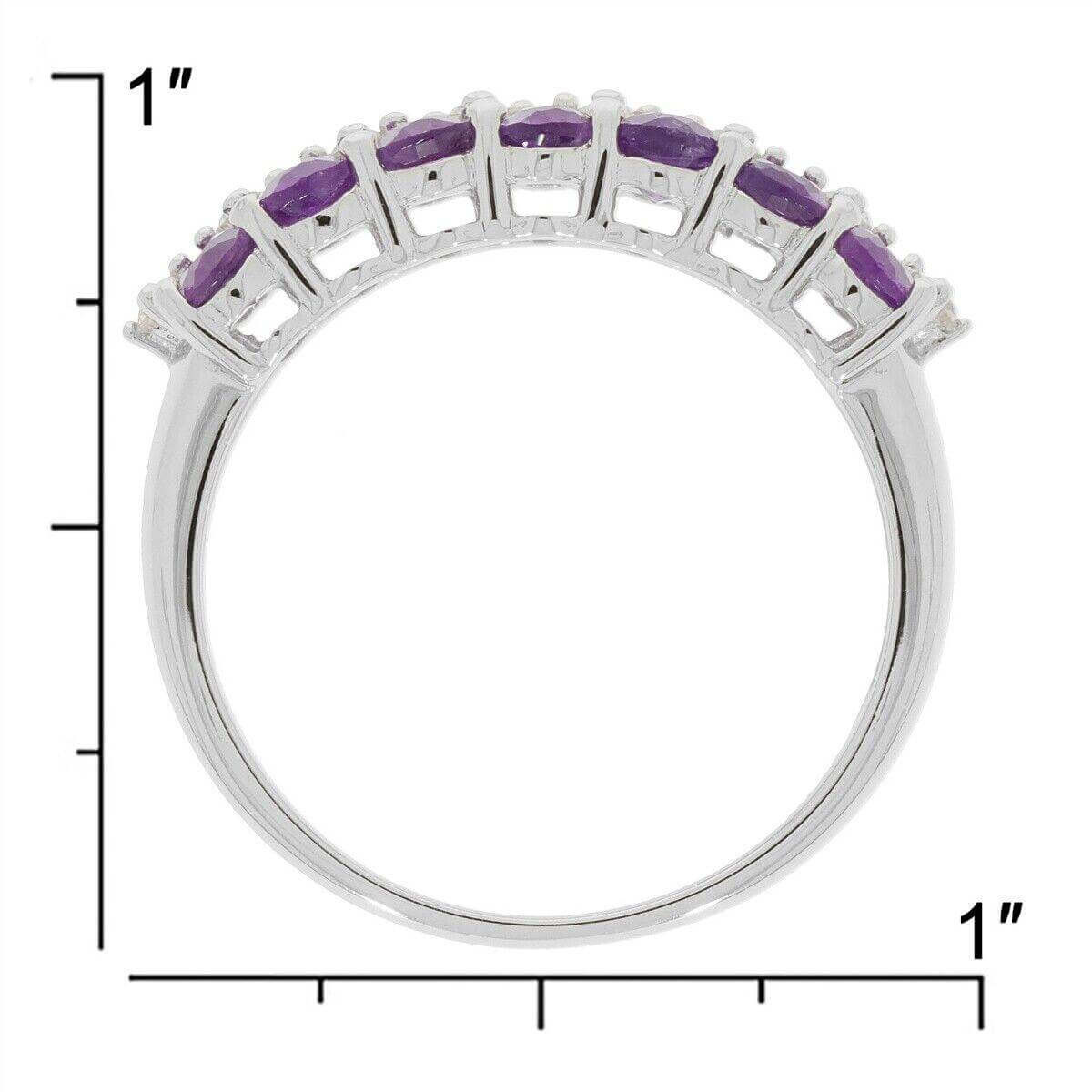 Sterling Silver Semi Mount Ring Setting Oval OV 4x3mm Triple Row Band - Syzjewelry