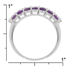 Sterling Silver Semi Mount Ring Setting Oval OV 4x3mm Triple Row Band - Syzjewelry