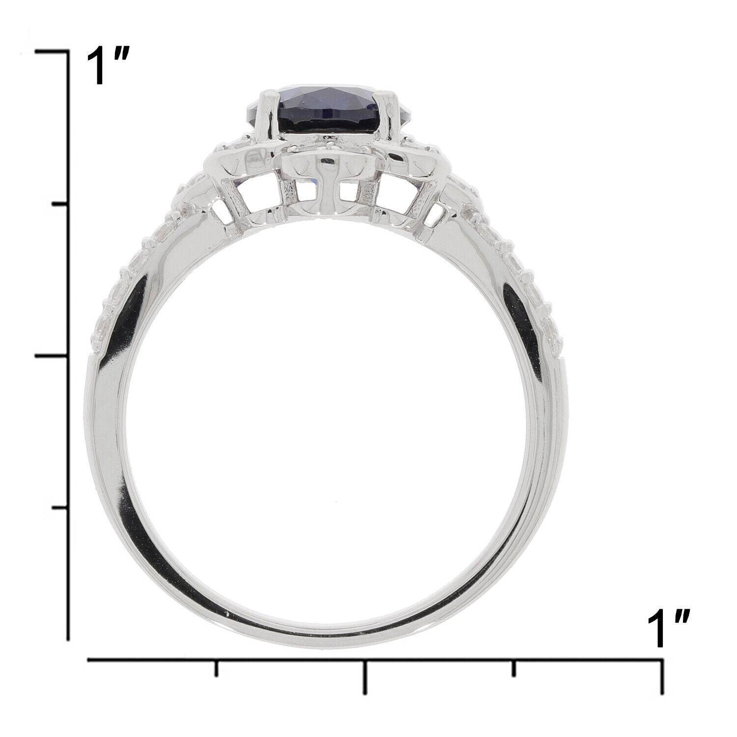 Sterling Silver Semi Mount Ring Setting Oval OV 9X7mm D-PJC22088R - Syzjewelry