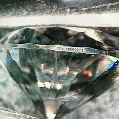 3 Carat Round 9mm Loose Moissanite Stone White D Color RD 9x9mm VVS1 Certificate - Syzjewelry