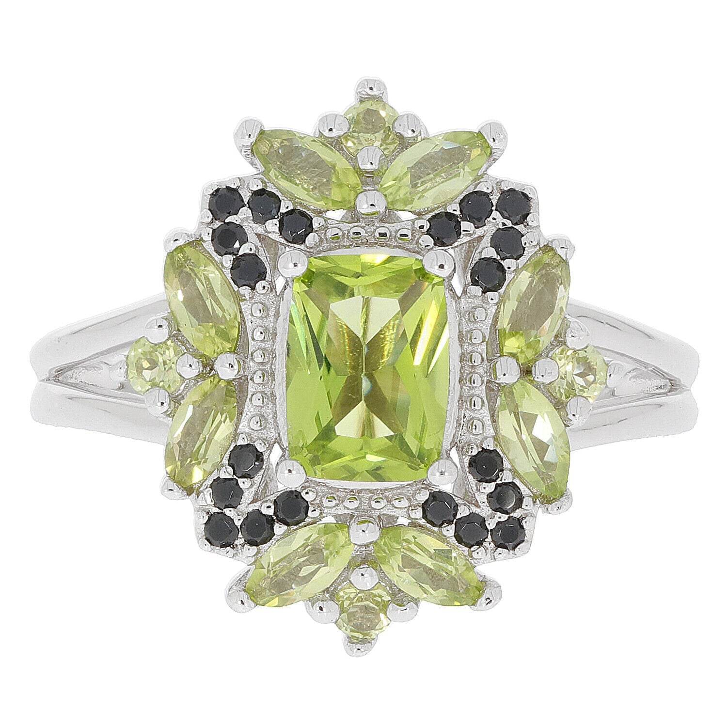 Sterling Silver Semi Mount Ring Setting Cushion CU 7X5mm D - PJC23310R - Syzjewelry