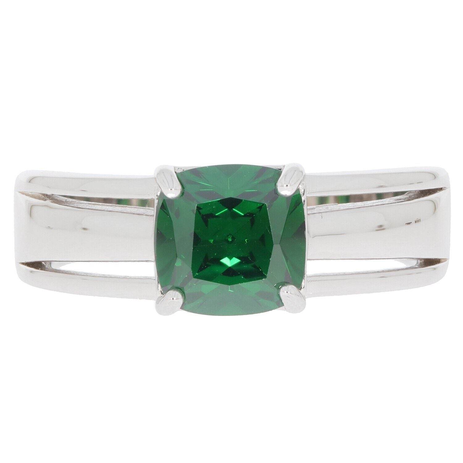 Sterling Silver Semi Mount Ring Setting Cushion CU 7X7mm - Syzjewelry