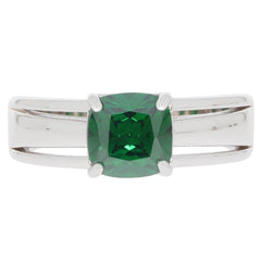 Sterling Silver Semi Mount Ring Setting Cushion CU 7X7mm - Syzjewelry