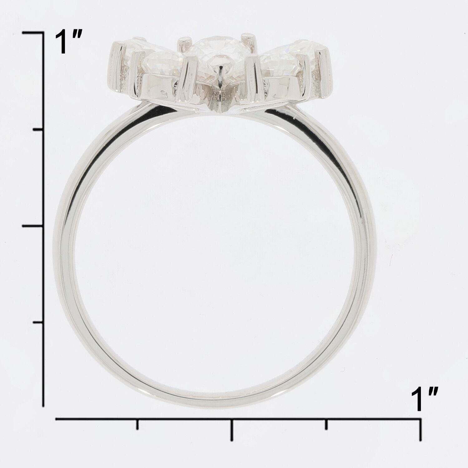 Sterling Silver Semi Mount Ring Setting Pear PE 6X4mm D - PJC22798R - Syzjewelry