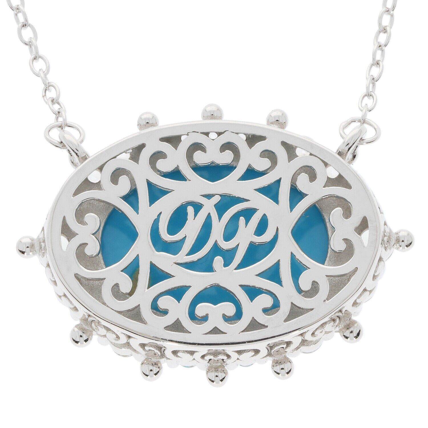 Sterling Silver Semi Mount Necklace Setting Oval OV 18X13mm - Syzjewelry