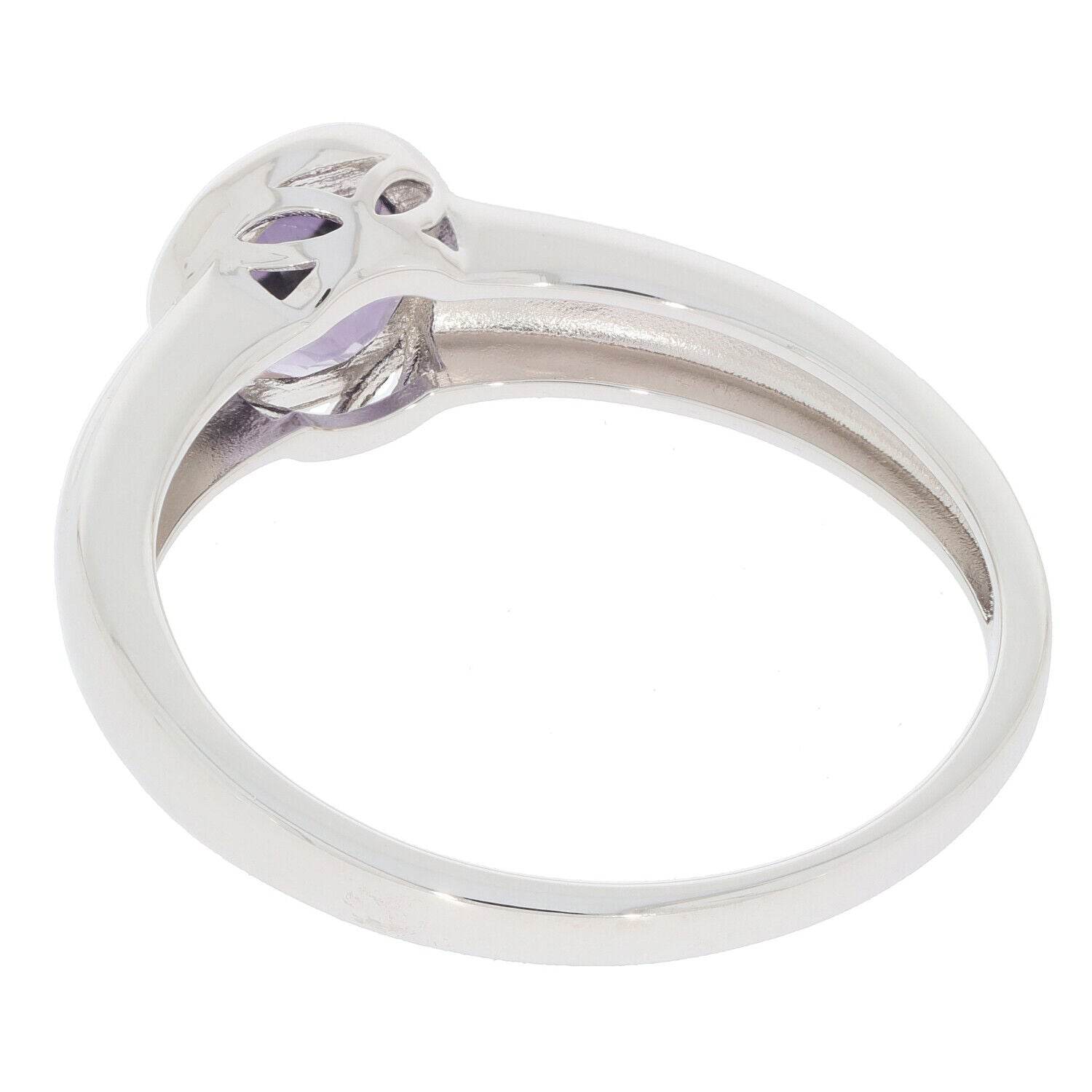 Sterling Silver Semi Mount Ring Setting Round RD 7x7mm Bezel Set - Syzjewelry