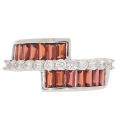 Sterling Silver Semi Mount Ring Setting Emerald OCT 4X2mm - Syzjewelry