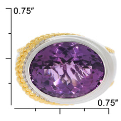 Sterling Silver Semi Mount Ring Setting Oval OV 16x12mm - Syzjewelry