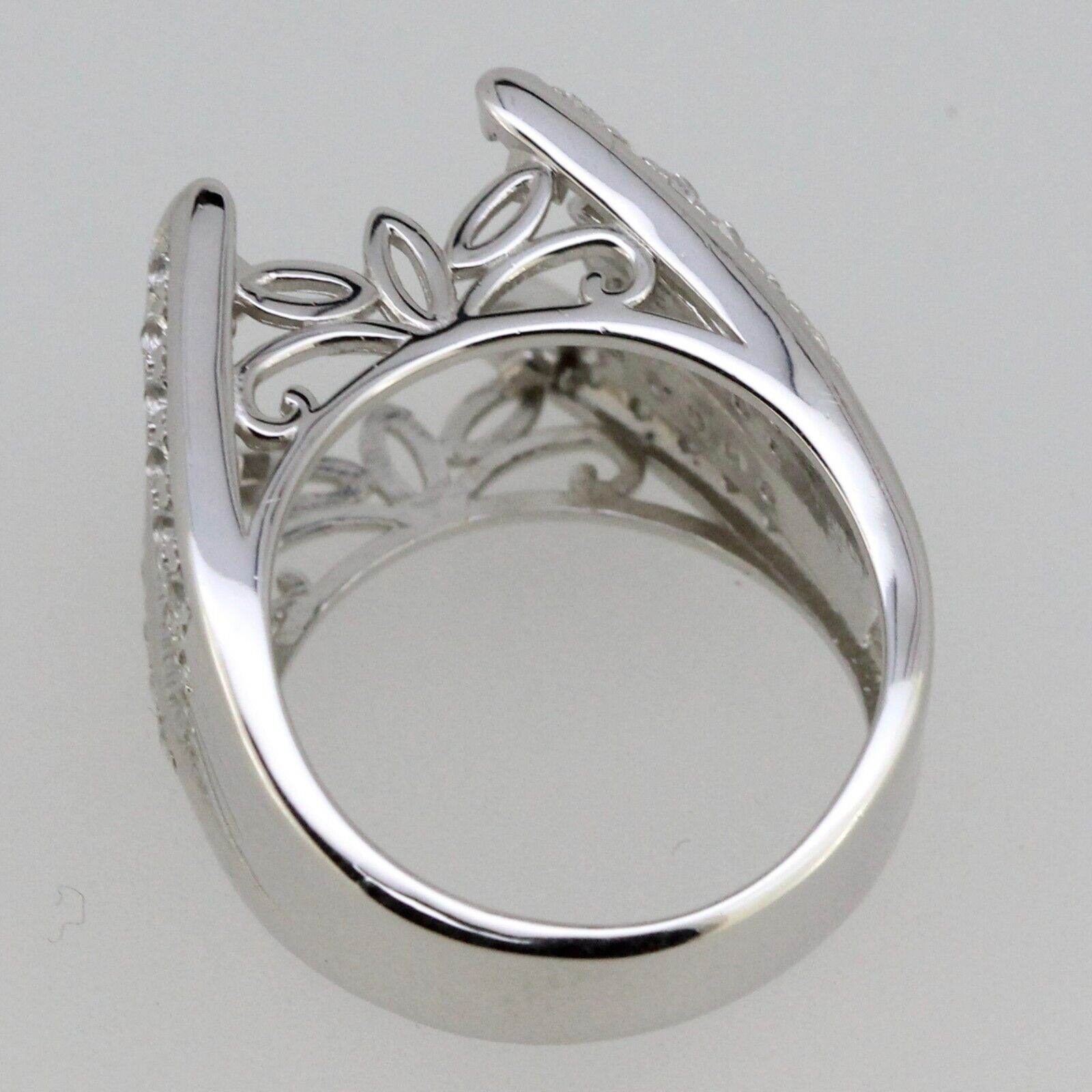 Sterling Silver Semi Mount Ring Setting OCT 14x10mm White Topaz White Topaz - Syzjewelry