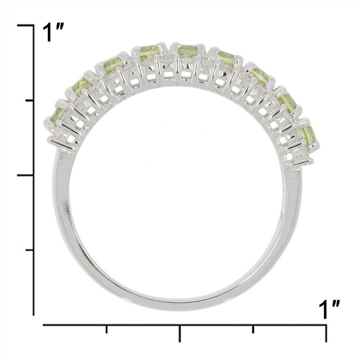 Sterling Silver Semi Mount Ring Setting RD 3x3mm White Topaz - Syzjewelry