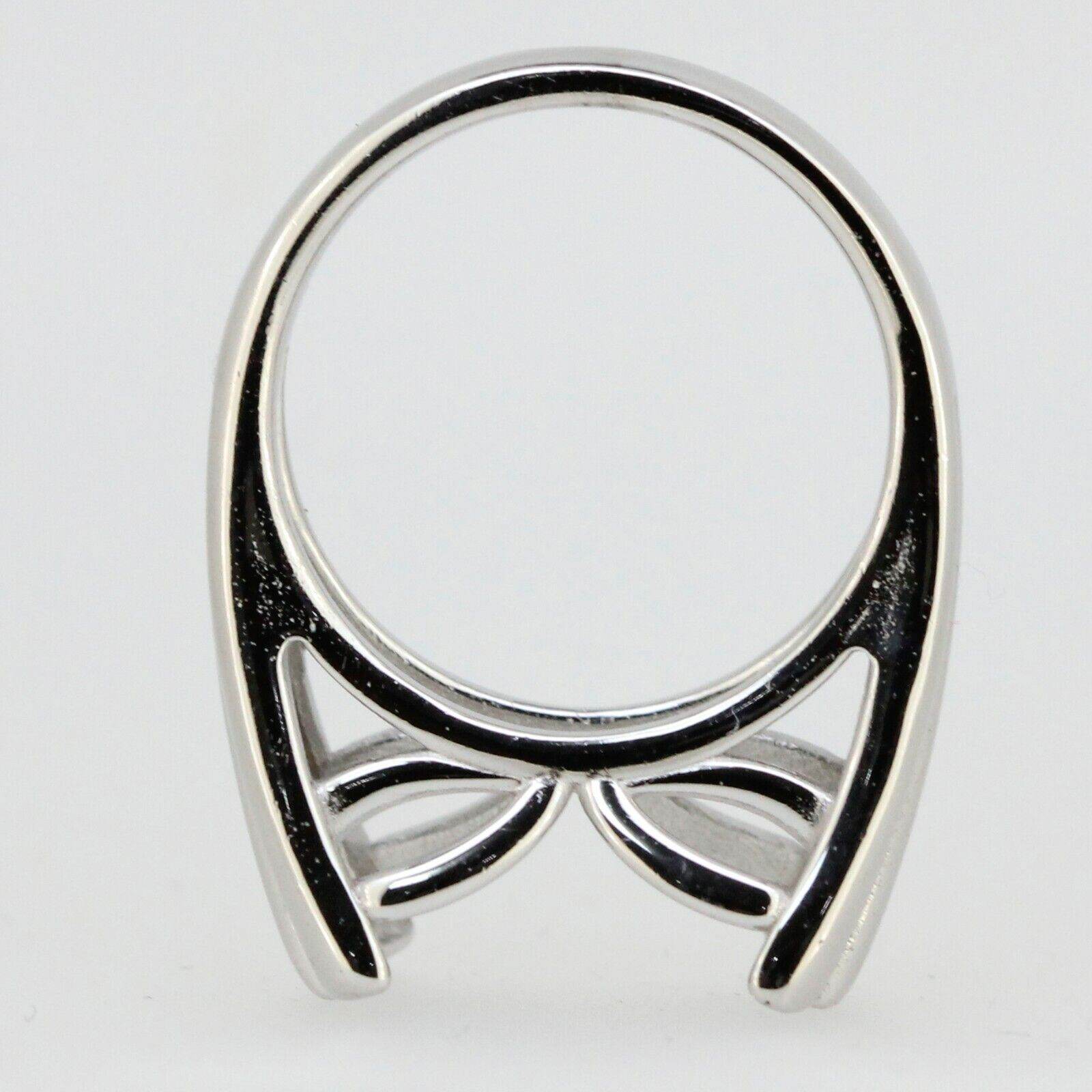 Men's Ring Settings Sterling Silver Ring Mounting Cushion Cu 14x10mm - Syzjewelry