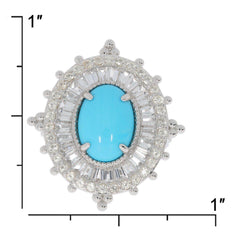 Sterling Silver Semi Mount Ring Setting Cabochon Oval OV 14X10mm White - Syzjewelry