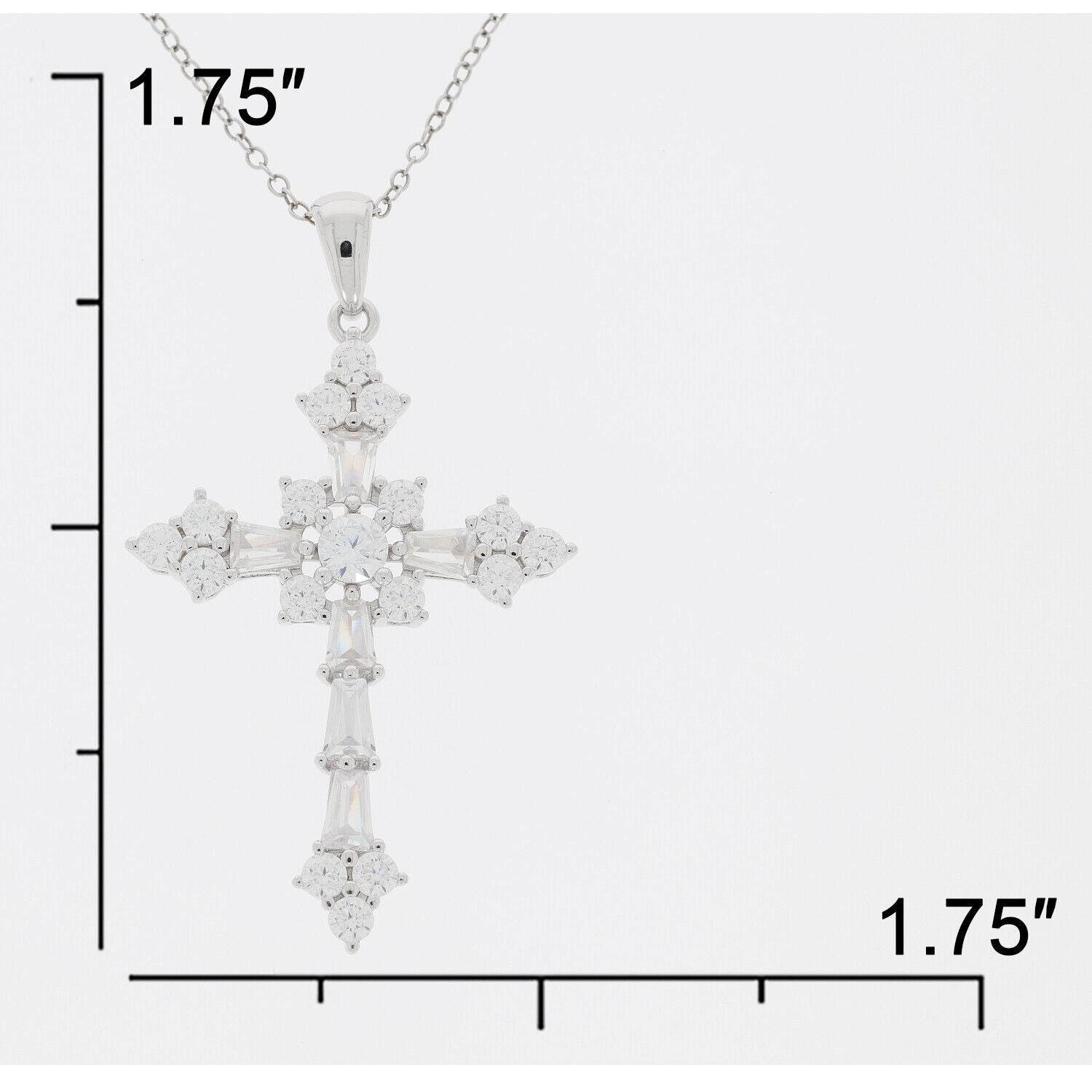 Sterling Silver Semi Mount Pendant Setting Round rd 4x4mm White Topaz - Syzjewelry