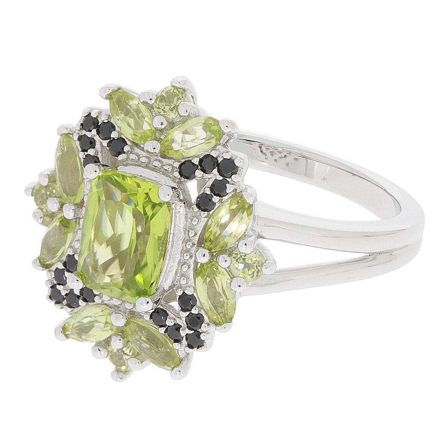 Sterling Silver Semi Mount Ring Setting Cushion CU 7X5mm D - PJC23310R - Syzjewelry