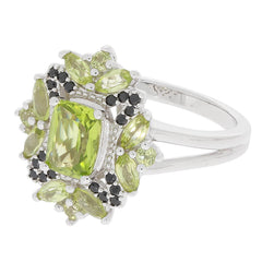 Sterling Silver Semi Mount Ring Setting Cushion CU 7X5mm D - PJC23310R - Syzjewelry