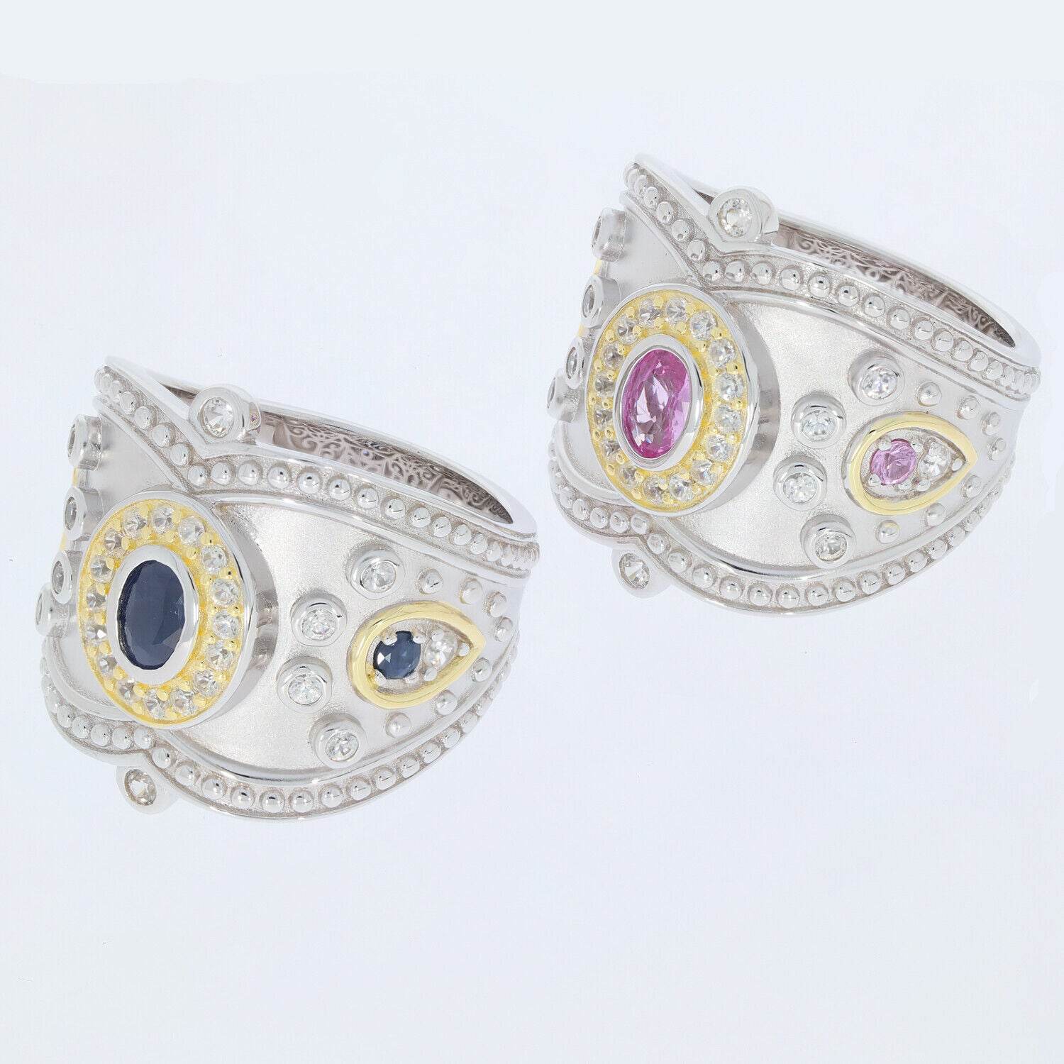 Sterling Silver Semi Mount Ring Setting 6x4 OV 0mm - Syzjewelry