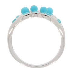 Sterling Silver Semi Mount Ring Setting Round RD 3x3mm 2mm Pearl Caboc - Syzjewelry