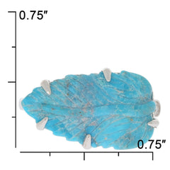 Sterling Silver Semi Mount Ring Setting Cab Pear PE 22x13mm White Topa - Syzjewelry