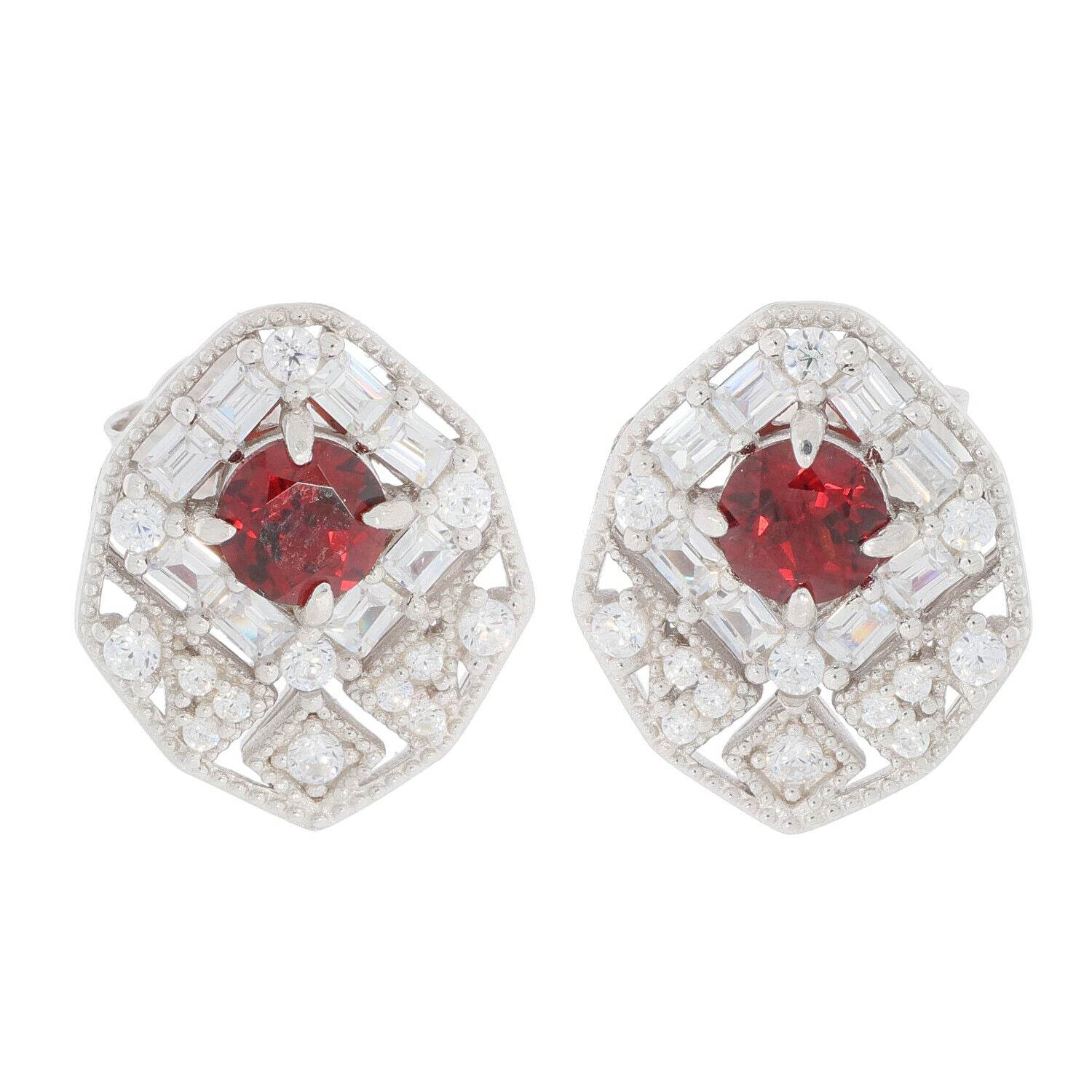 Sterling Silver Semi Mount Earrings Setting Round RD 5X5mm Stud Earrings - Syzjewelry