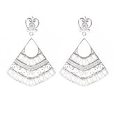 Sterling Silver Semi Mount Earrings Setting Oval OV 4X3mm - 30 PE 4x3 - Syzjewelry