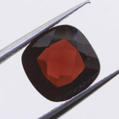 Loose Cushion 10x10mm Deep Red Color Genuine Natural Mozambique Garnet 5 Carat - Syzjewelry