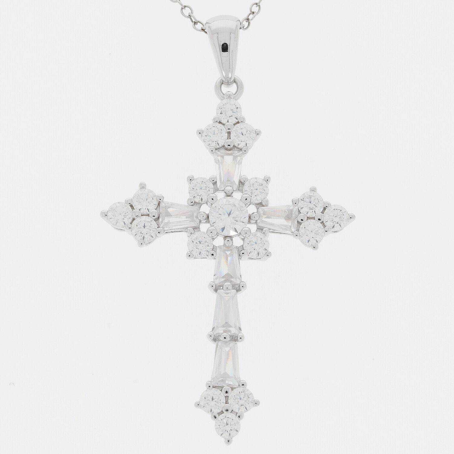 Sterling Silver Semi Mount Pendant Setting Round rd 4x4mm White Topaz - Syzjewelry