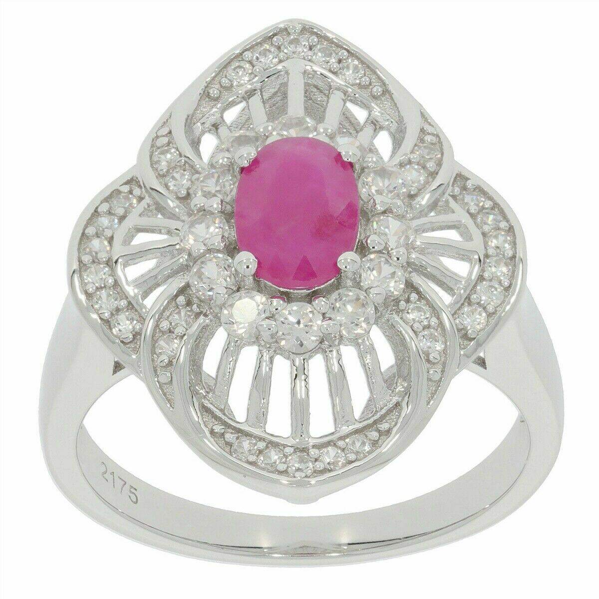 Sterling Silver Semi Mount Ring Setting Oval OV 7x5mm Halo - Syzjewelry