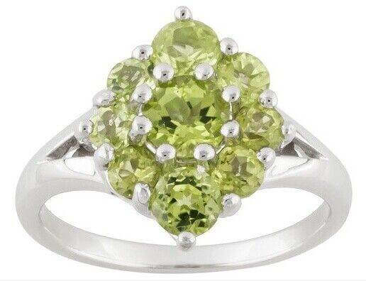 Sterling Silver Semi Mount Ring Setting Round RD 6.5x6.5 4.5 3.5mm Cluster - Syzjewelry