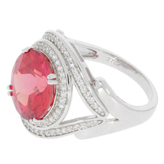 Sterling Silver Semi Mount Ring Setting Round RD 12x12mm Halo Split Shank S9 - Syzjewelry