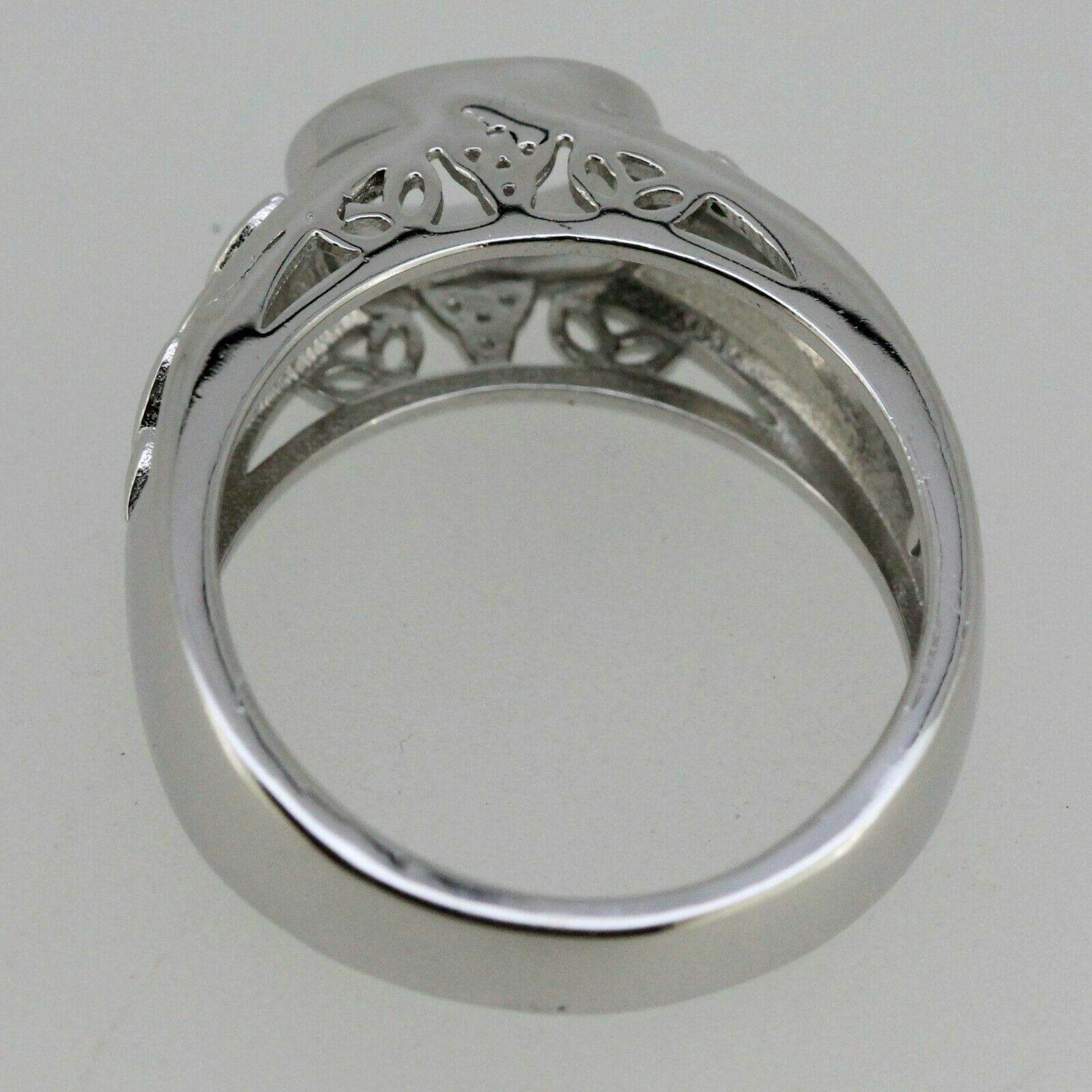 Sterling Silver Semi Mount Ring Setting Oval OV 8x6mm Celtic Knot - Syzjewelry