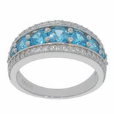 Sterling Silver Semi Mount Ring Setting RD 4.5x4.5 4x4 3.5x3.5 2.5x2.5 2x2mm - Syzjewelry