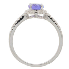 Sterling Silver Semi Mount Ring Setting Oval OV 8X6mm White Topaz Solid - Syzjewelry