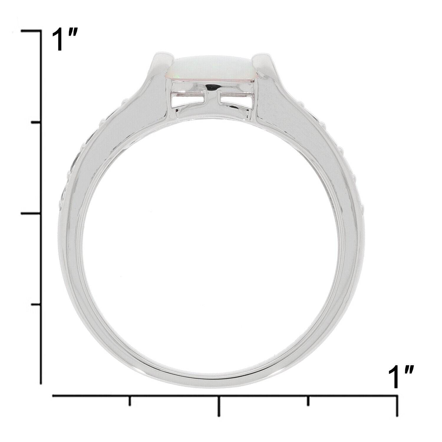 Sterling Silver Semi Mount Ring Setting Cab Cushion CU 8X8mm - Syzjewelry