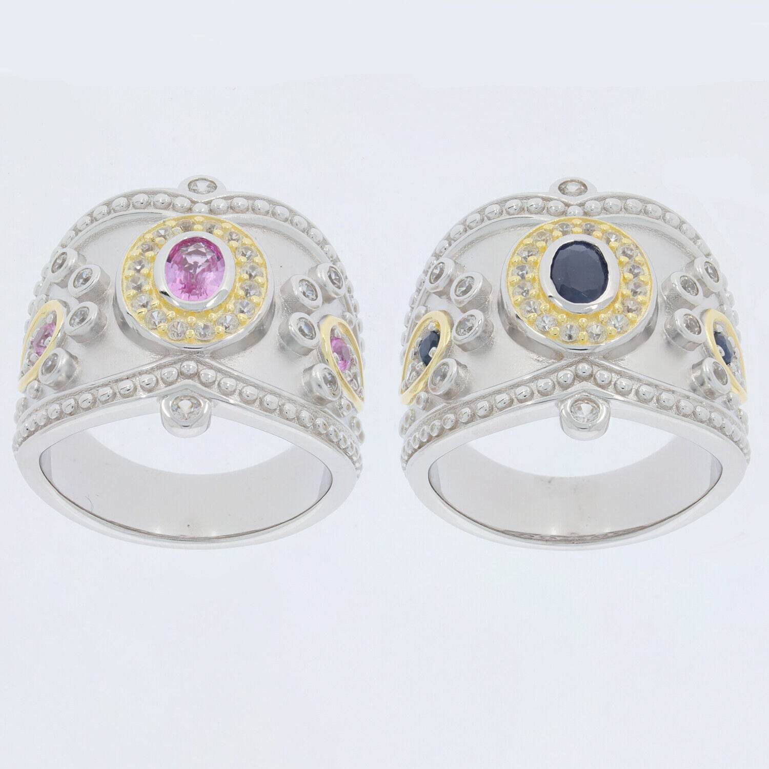 Sterling Silver Semi Mount Ring Setting 6x4 OV 0mm - Syzjewelry