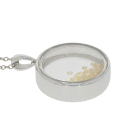 Sterling Silver Semi Mount Pendant Setting Gemstone Shaker Locket Pendant - Syzjewelry