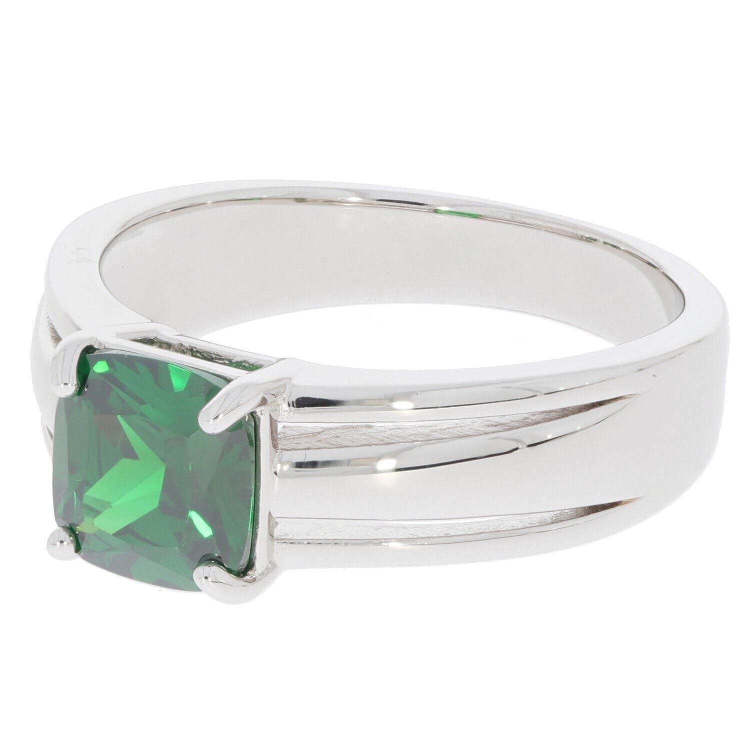 Sterling Silver Semi Mount Ring Setting Cushion CU 7X7mm - Syzjewelry