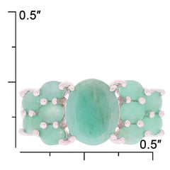 Sterling Silver Semi Mount Ring Setting Oval OV 10X8mm White Topaz - Syzjewelry