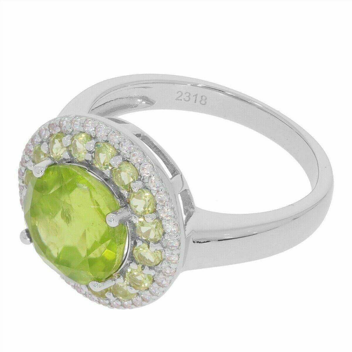 Sterling Silver Semi Mount Ring Setting Round RD 9x9mm White Topaz PJC2318R - Syzjewelry