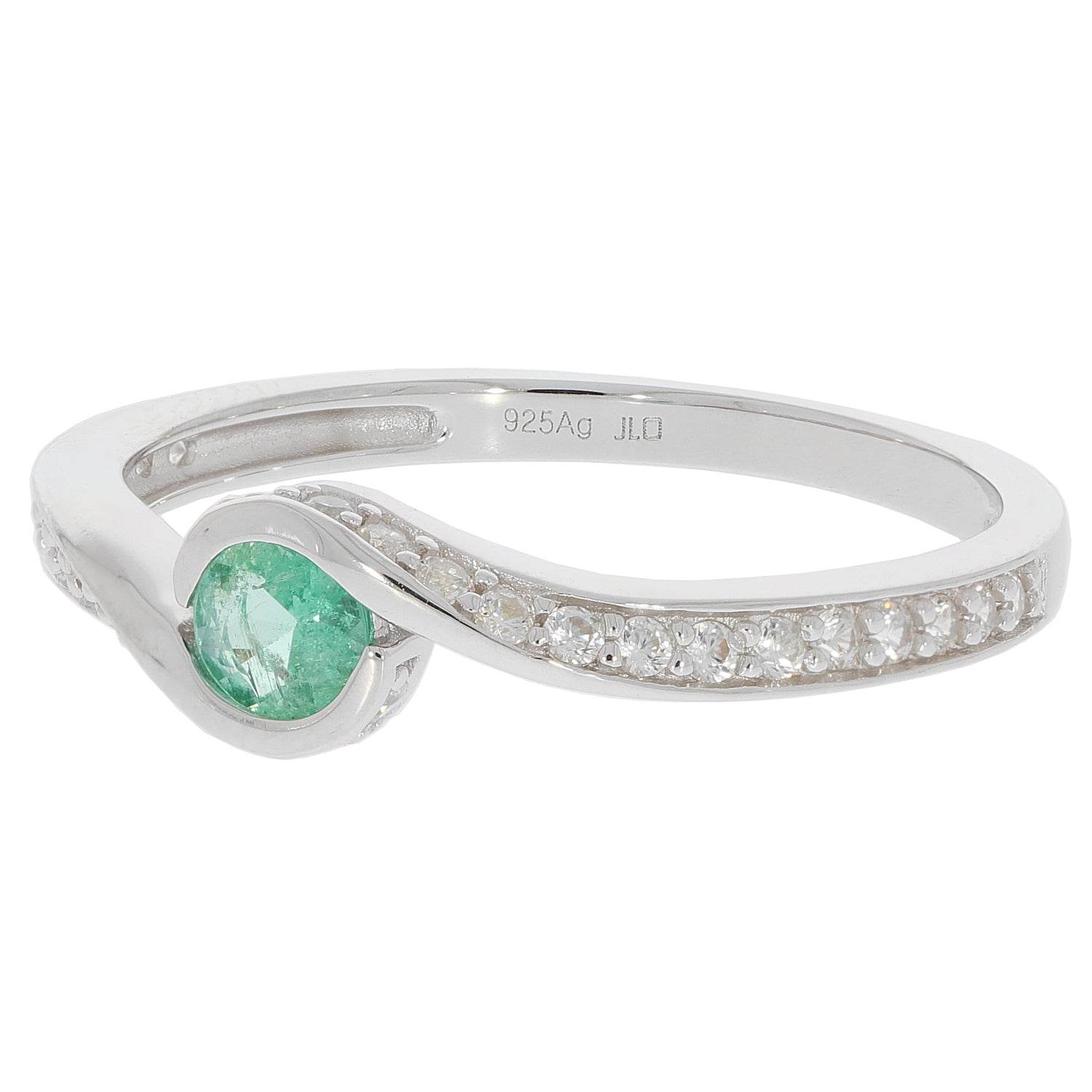 Sterling Silver Semi Mount Ring Setting Round RD 4x4mm D - PJC24488R - Syzjewelry