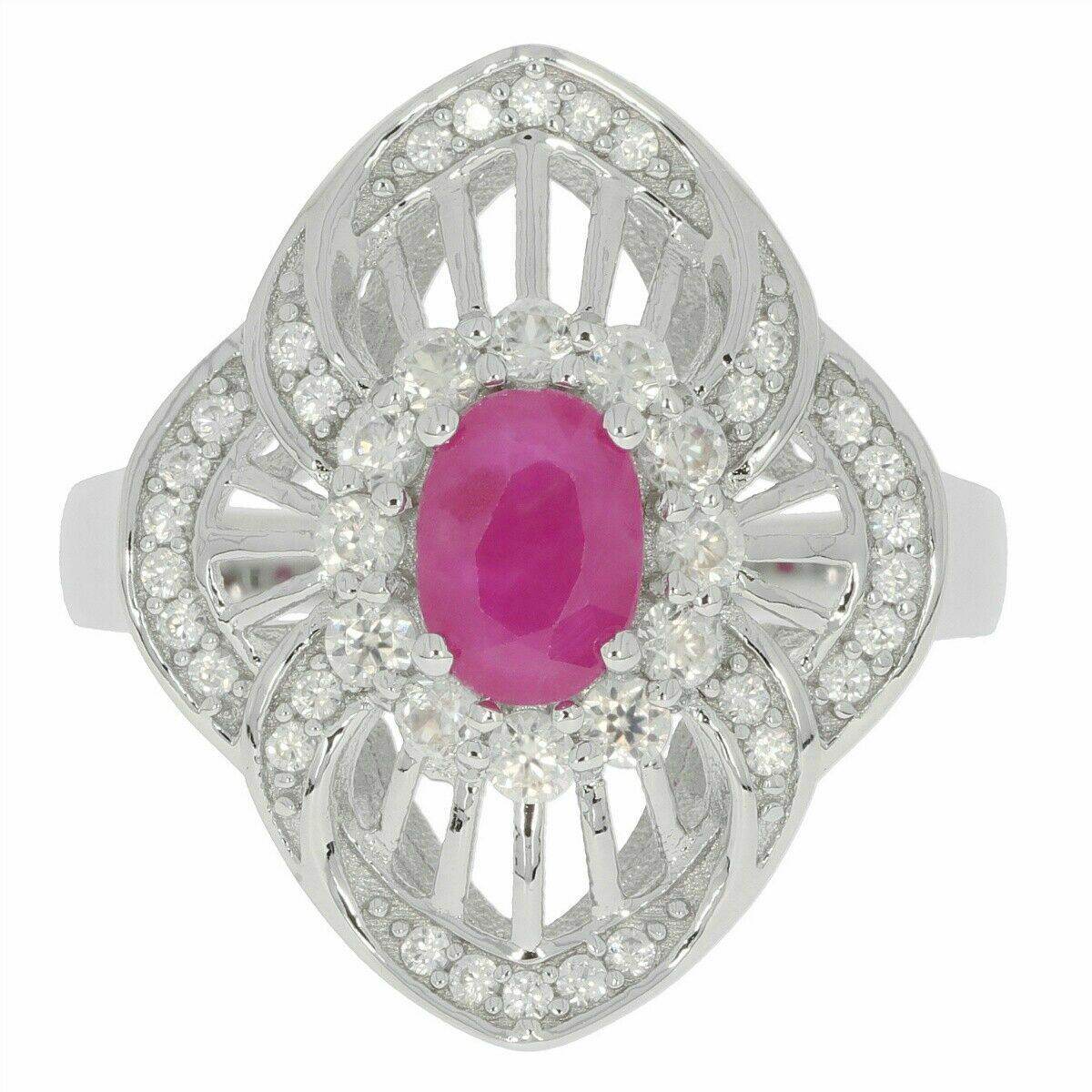 Sterling Silver Semi Mount Ring Setting Oval OV 7x5mm Halo - Syzjewelry