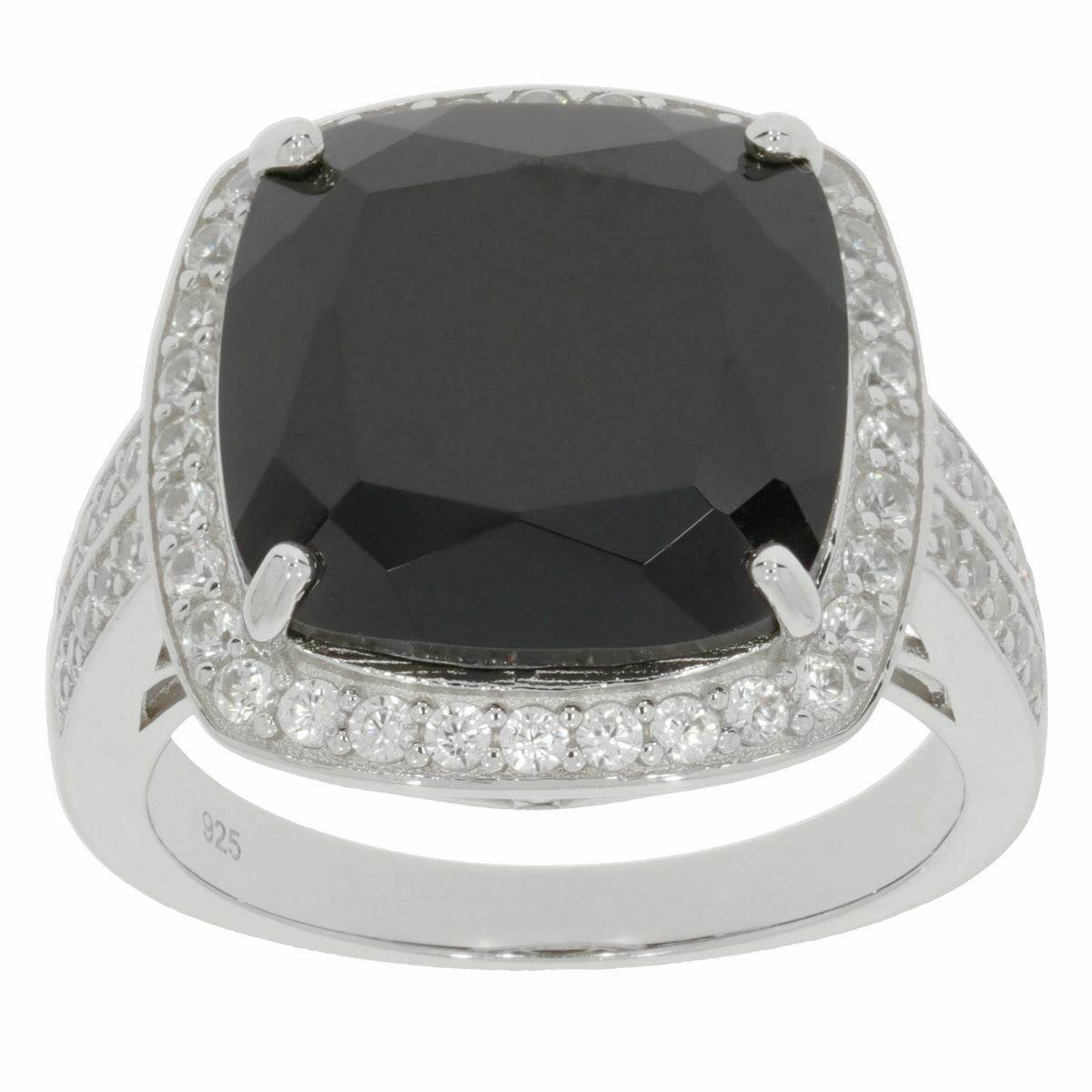 Sterling Silver Semi Mount Ring Setting CU 14X14mm White Topaz - Syzjewelry