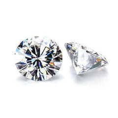 5 Carat Round 11mm Loose Moissanite White D Color RD 11x11mm VVS1 Certificate - Syzjewelry