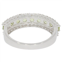 Sterling Silver Semi Mount Ring Setting RD 3x3mm White Topaz - Syzjewelry