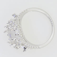 Sterling Silver Semi Mount Ring Setting Cab Oval OV 12x10mm OV 6x4 Halo 3 Stone - Syzjewelry