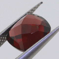 Loose Cushion 10x10mm Deep Red Color Genuine Natural Mozambique Garnet 5 Carat G - Syzjewelry