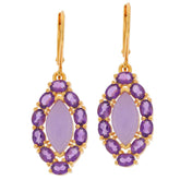 Sterling Silver Semi Mount Earrings Setting Marquise MQ 12X6mm White T - Syzjewelry