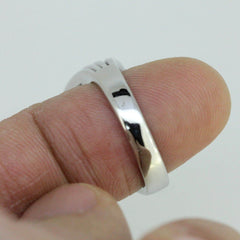 Men's Ring Settings Sterling Silver Ring Mounting Cushion Cu 14x10mm - Syzjewelry