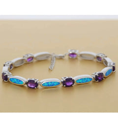 Sterling Silver Semi Mount Bracelet Setting Oval OV 7X5mm - Syzjewelry