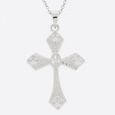 Sterling Silver Semi Mount Pendant Setting Oval OV 5X3mm White Topaz - Syzjewelry