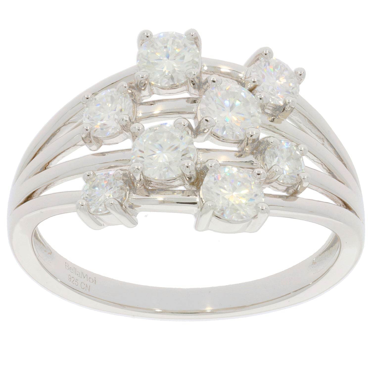 Sterling Silver Semi Mount Ring Setting Round RD 4X4mm 22752 - Syzjewelry